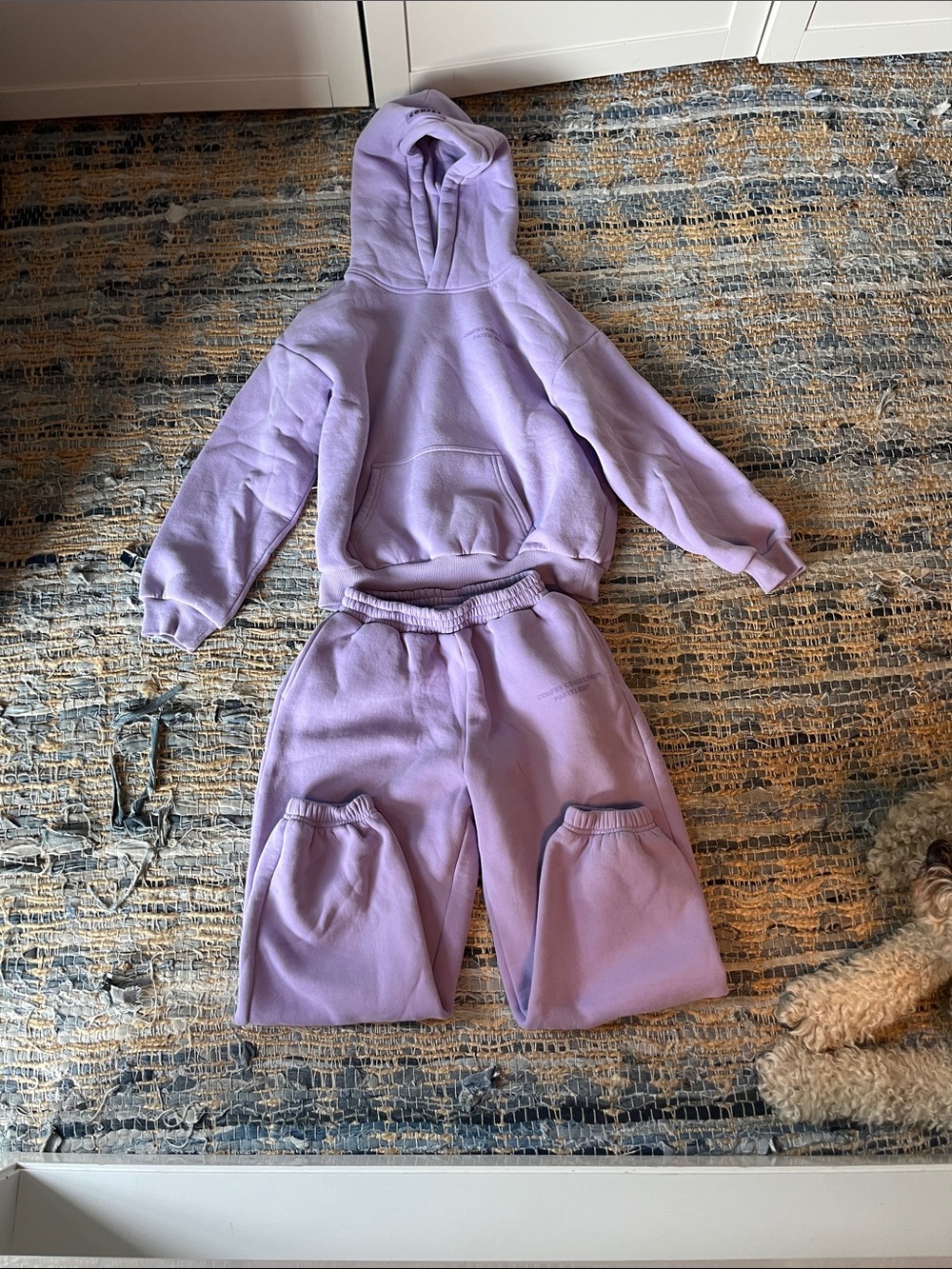 Comfort Colors Kids Lavender Hoodie & Jogger Set